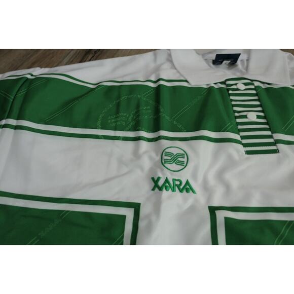 NWT Vintage Xara Collared Polyester Football Soccer Shirt Jersey Men's XL - Picture 5 of 10
